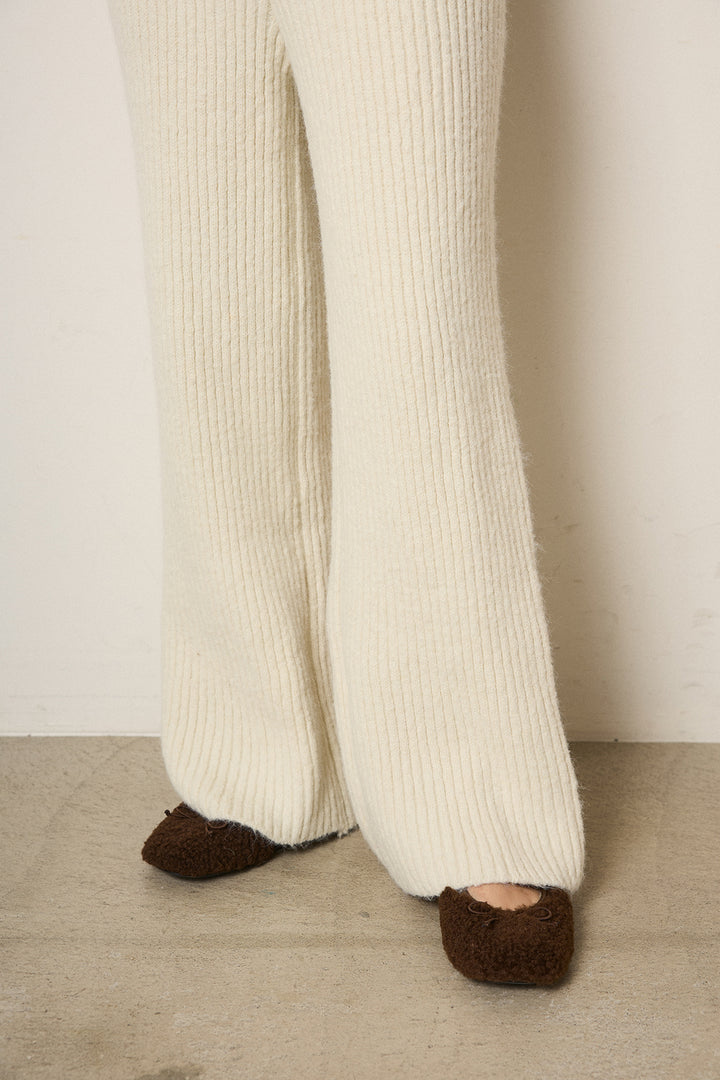 [SET]ハーフジップビックカラーニットSETUP