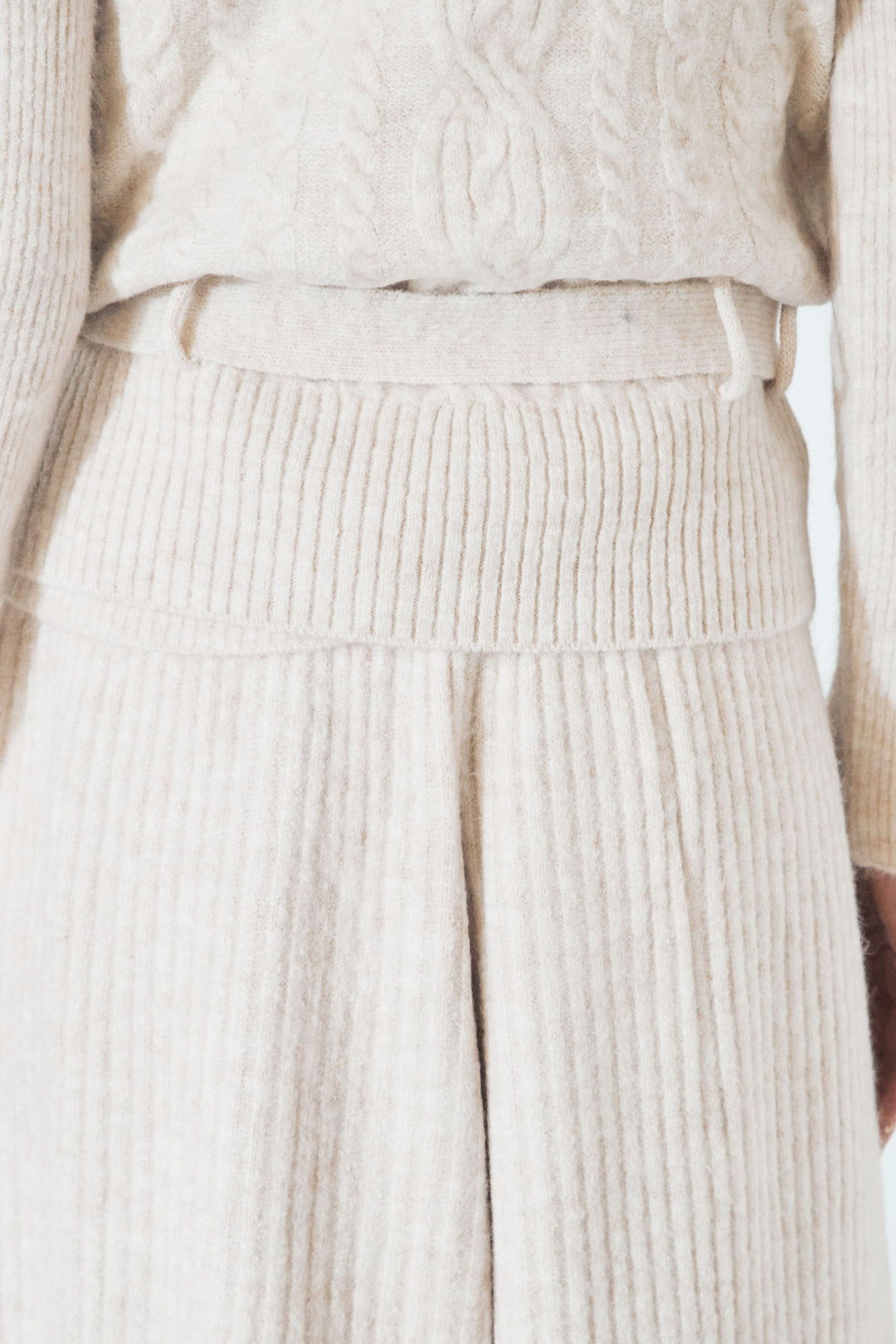 [SET]3ピースハイネックニットベストSETUP