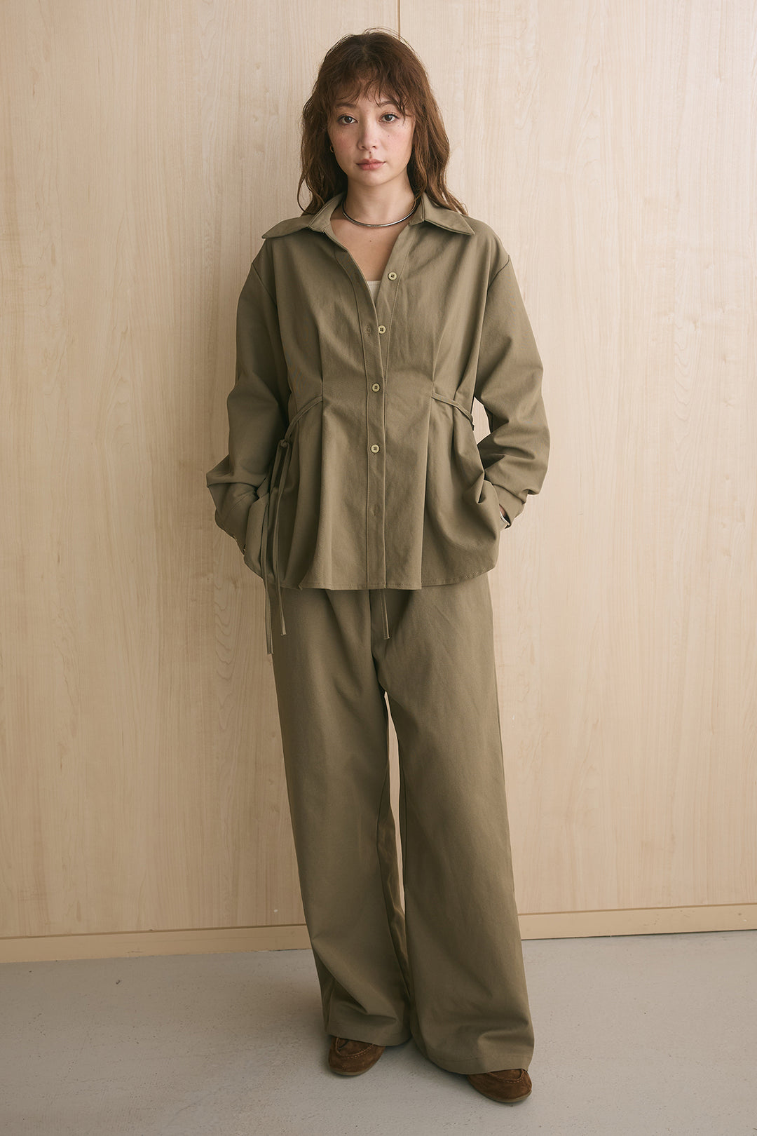 [SET]タック入りシャツSETUP