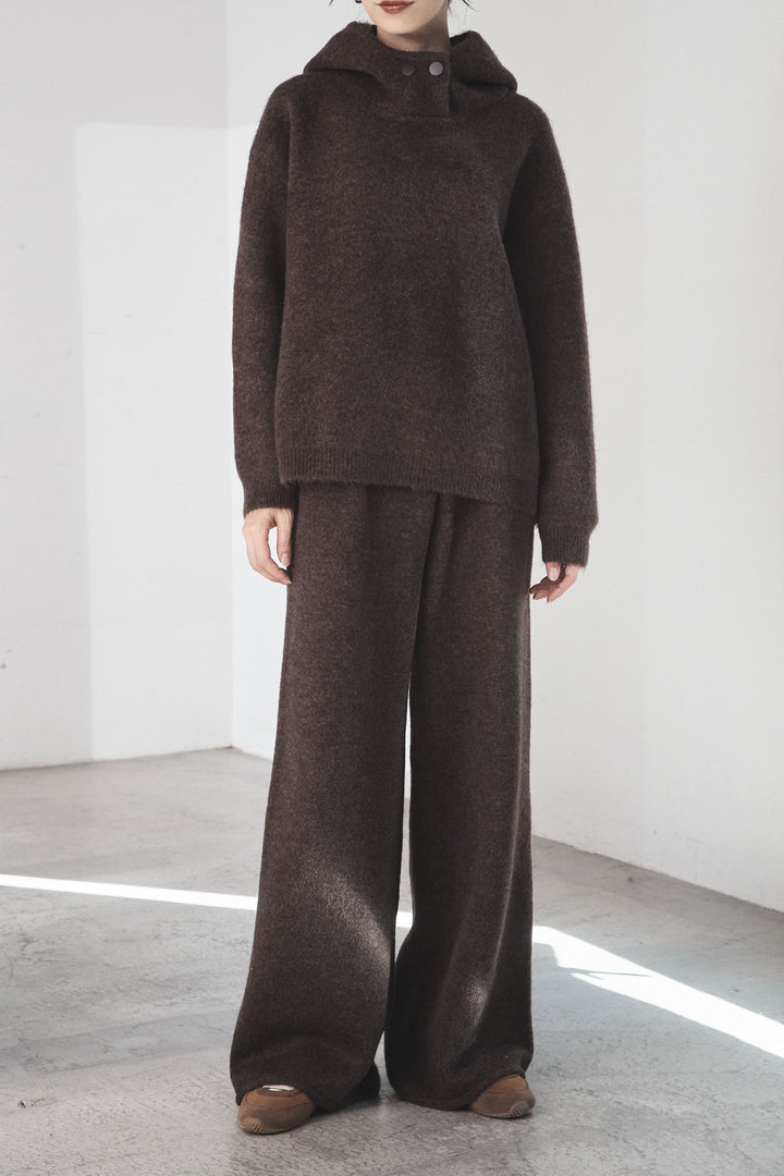 [SET]ハイネックニットフーディーSETUP