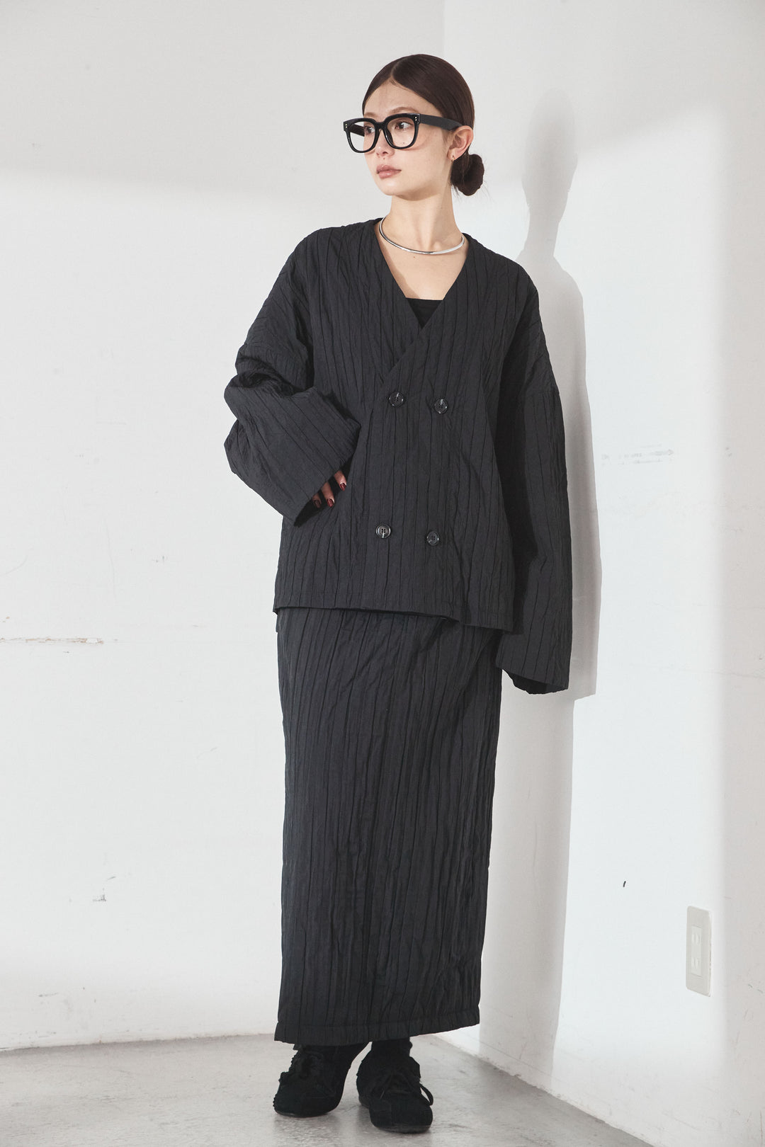 [SET]ワッシャーアウタースカートSETUP