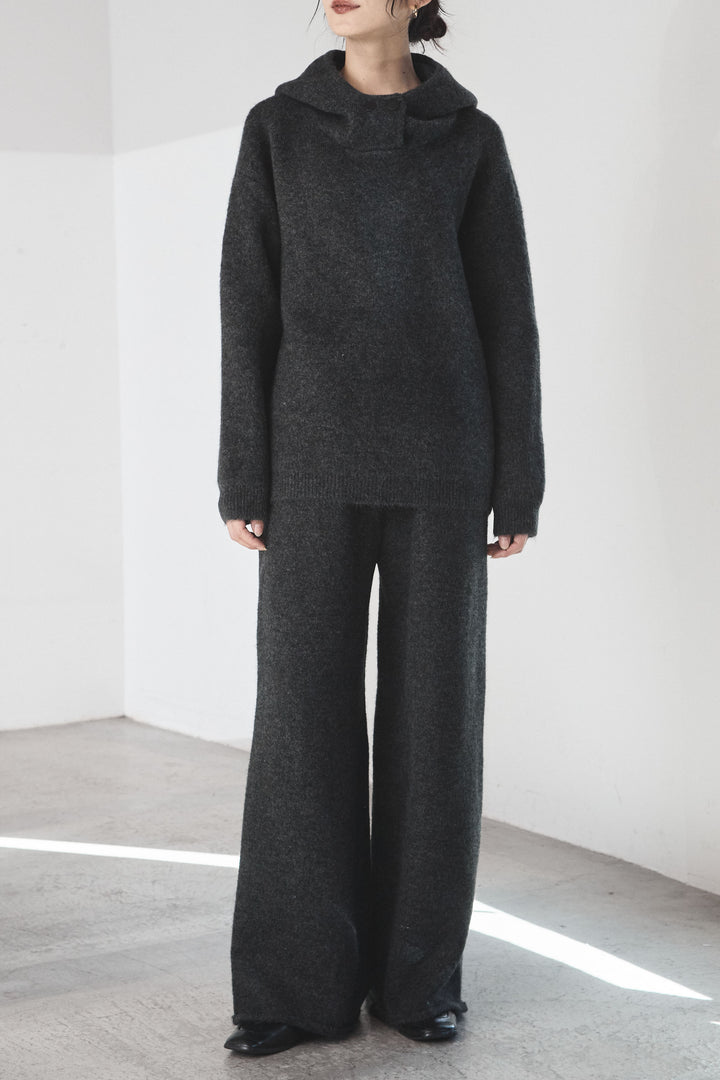 [SET]ハイネックニットフーディーSETUP