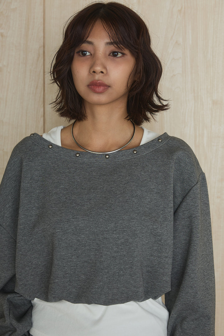 [SET]レイヤード見えスウェットSETUP