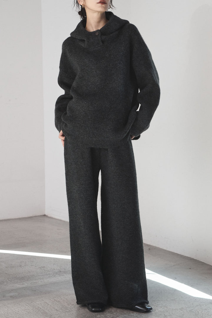 [SET]ハイネックニットフーディーSETUP