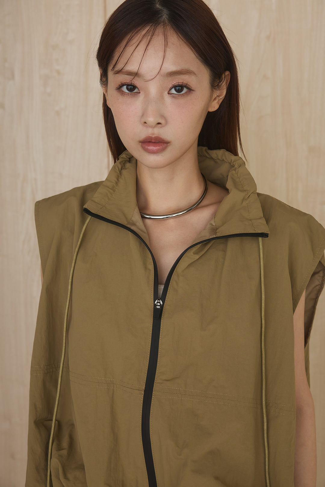 [SET]センタートリムベストスカートSETUP