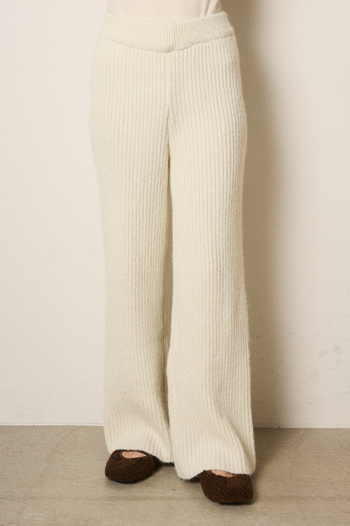 [SET]ハーフジップビックカラーニットSETUP