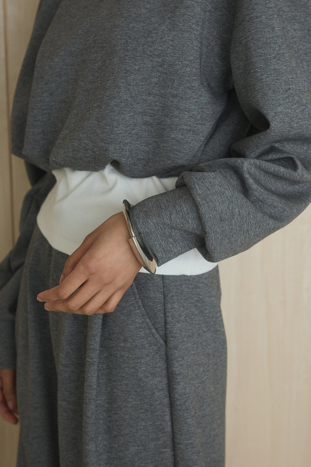 [SET]レイヤード見えスウェットSETUP