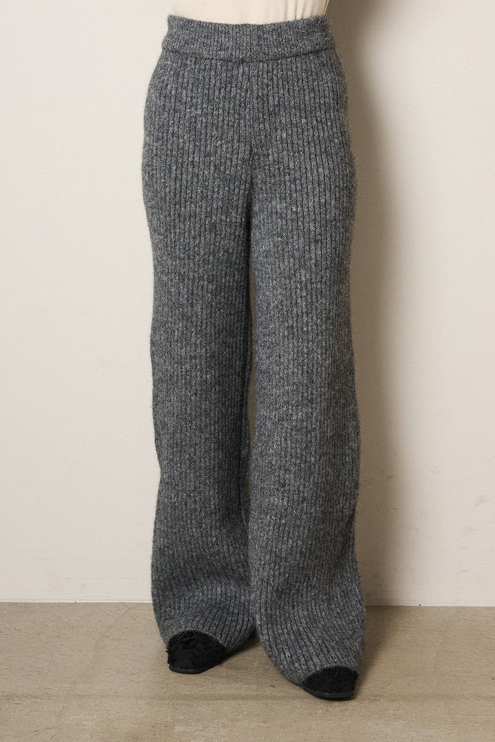 [SET]ハーフジップビックカラーニットSETUP