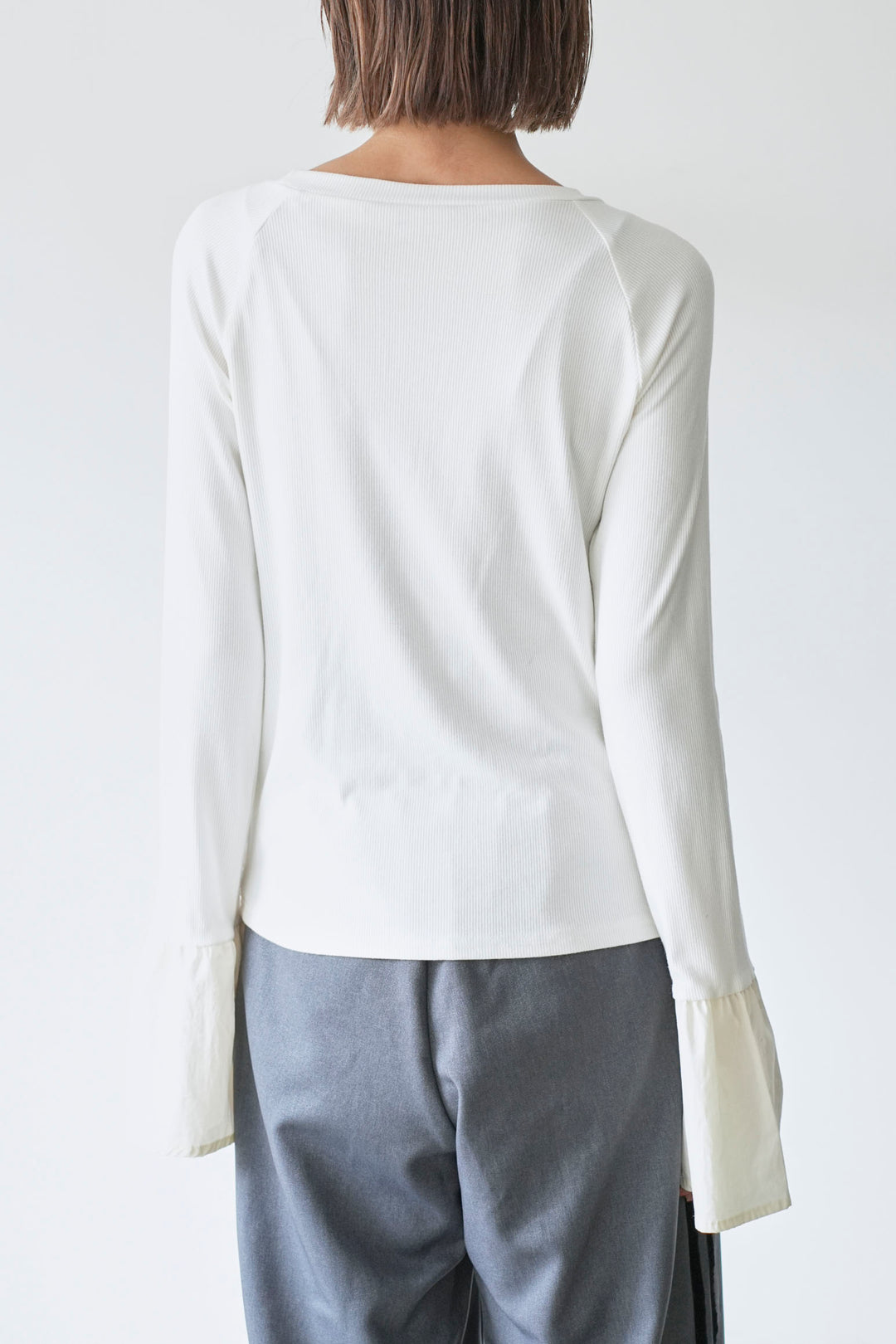 【即納】リブブロードドッキングプルオーバー