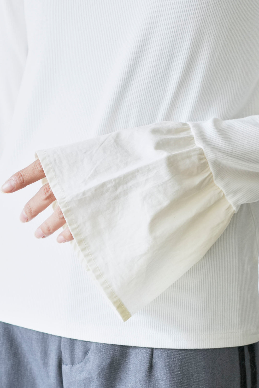 【即納】リブブロードドッキングプルオーバー