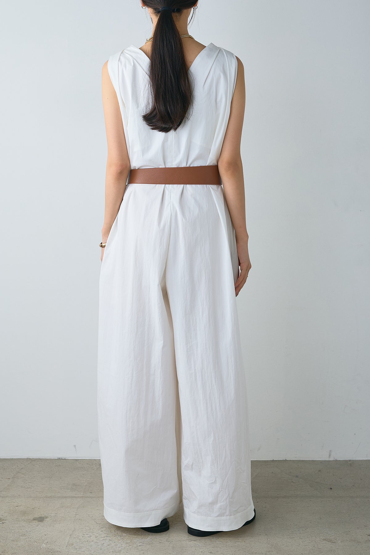 ESICA オールインワン 即納】テープデザインデニムオールインワン – ESICA